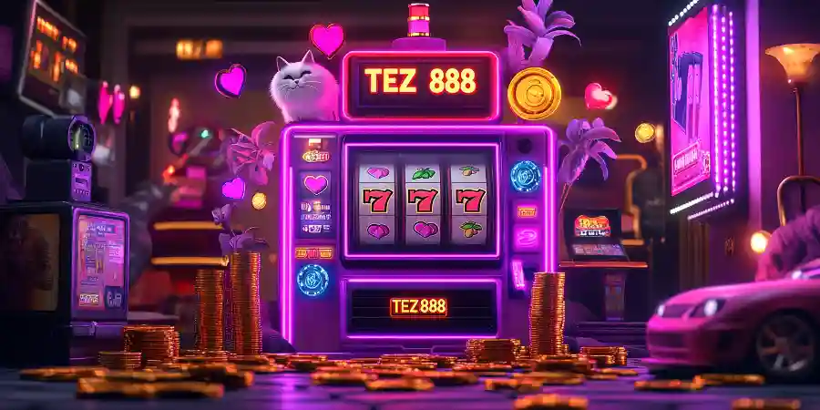 TEZ888_A wide variety of slot machines